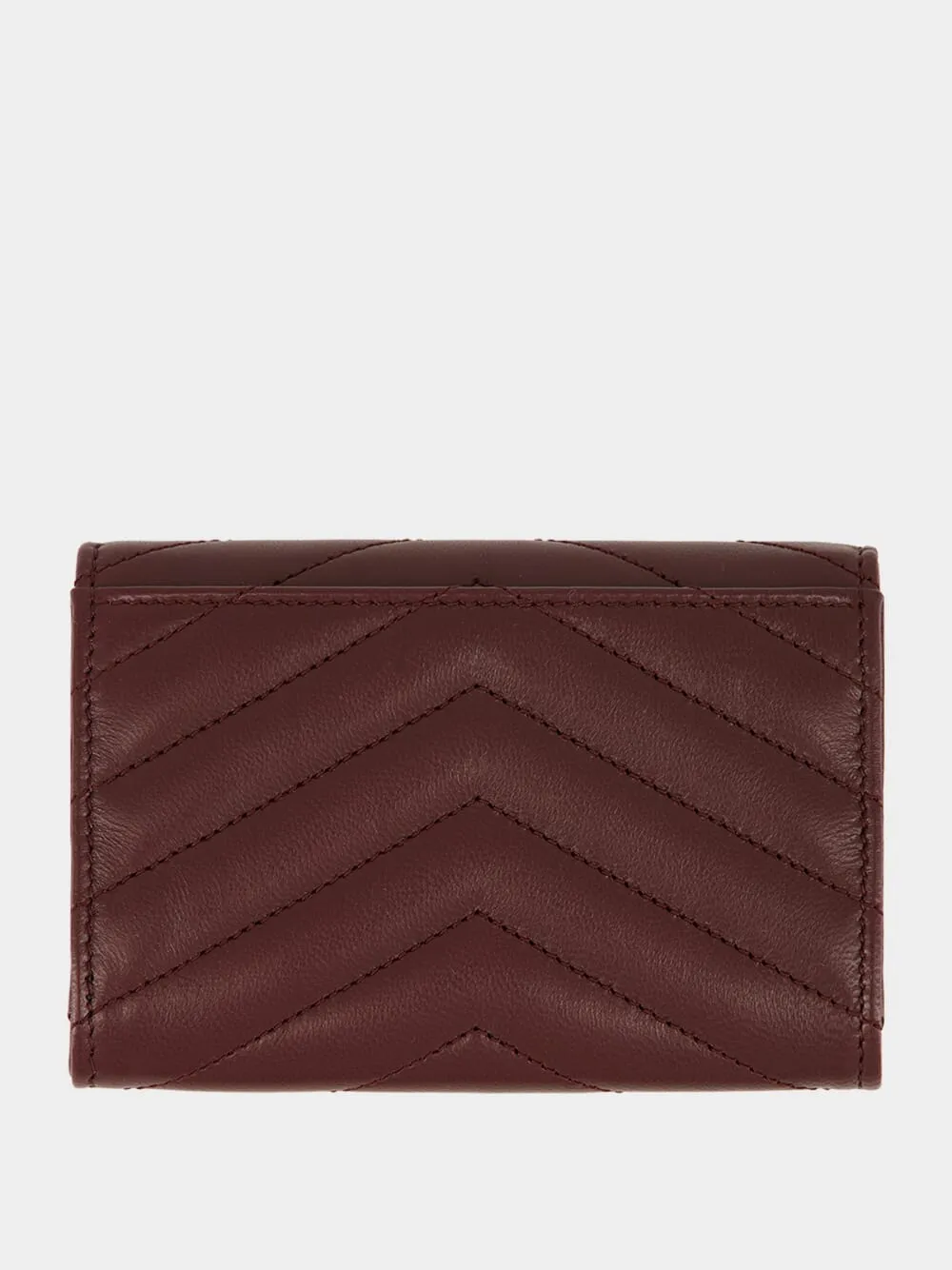 Rouge Cabernet Cassandre Quilted Lambskin Wallet sold by Fashion Clinic product image thumbnail 2