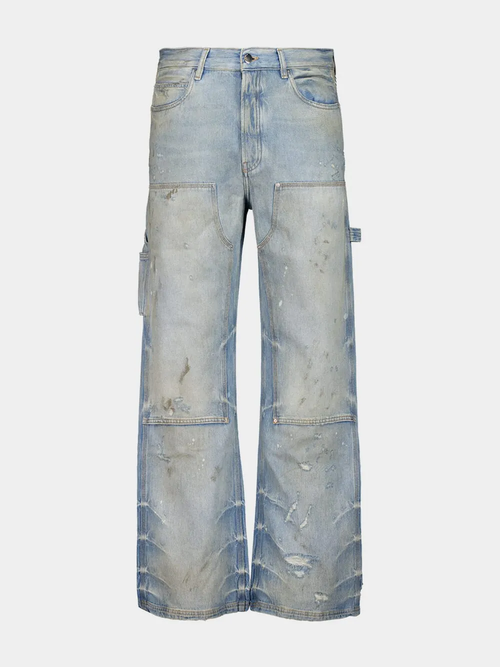 Perfect Antique Indigo Lightweight Carpenter Jeans sold by Fashion Clinic product image thumbnail 2