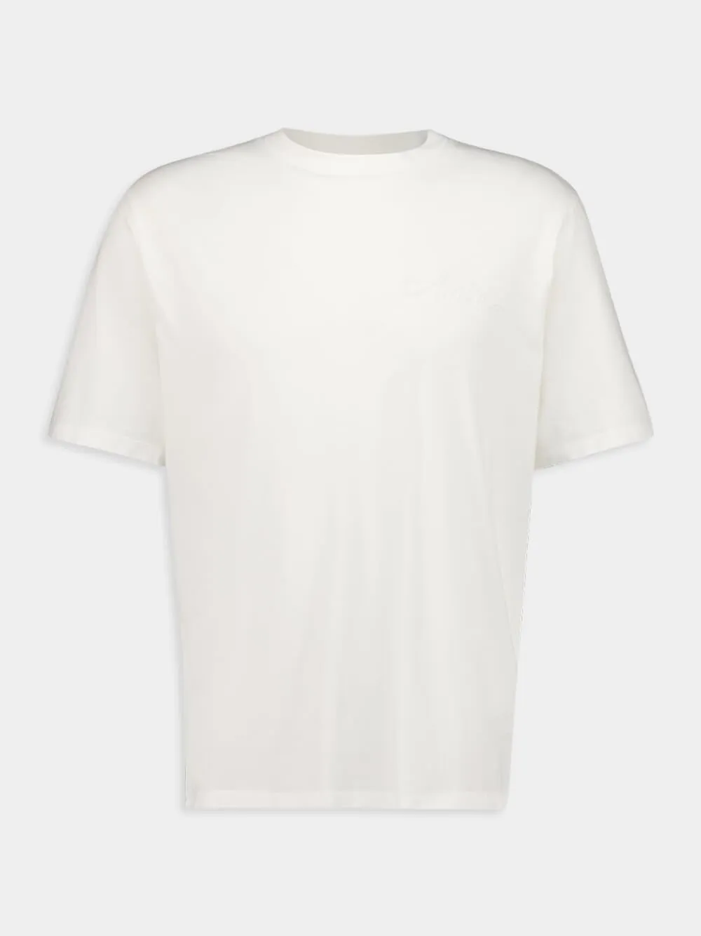 Ivory Bandana Bleach Patch T-Shirt sold by Fashion Clinic