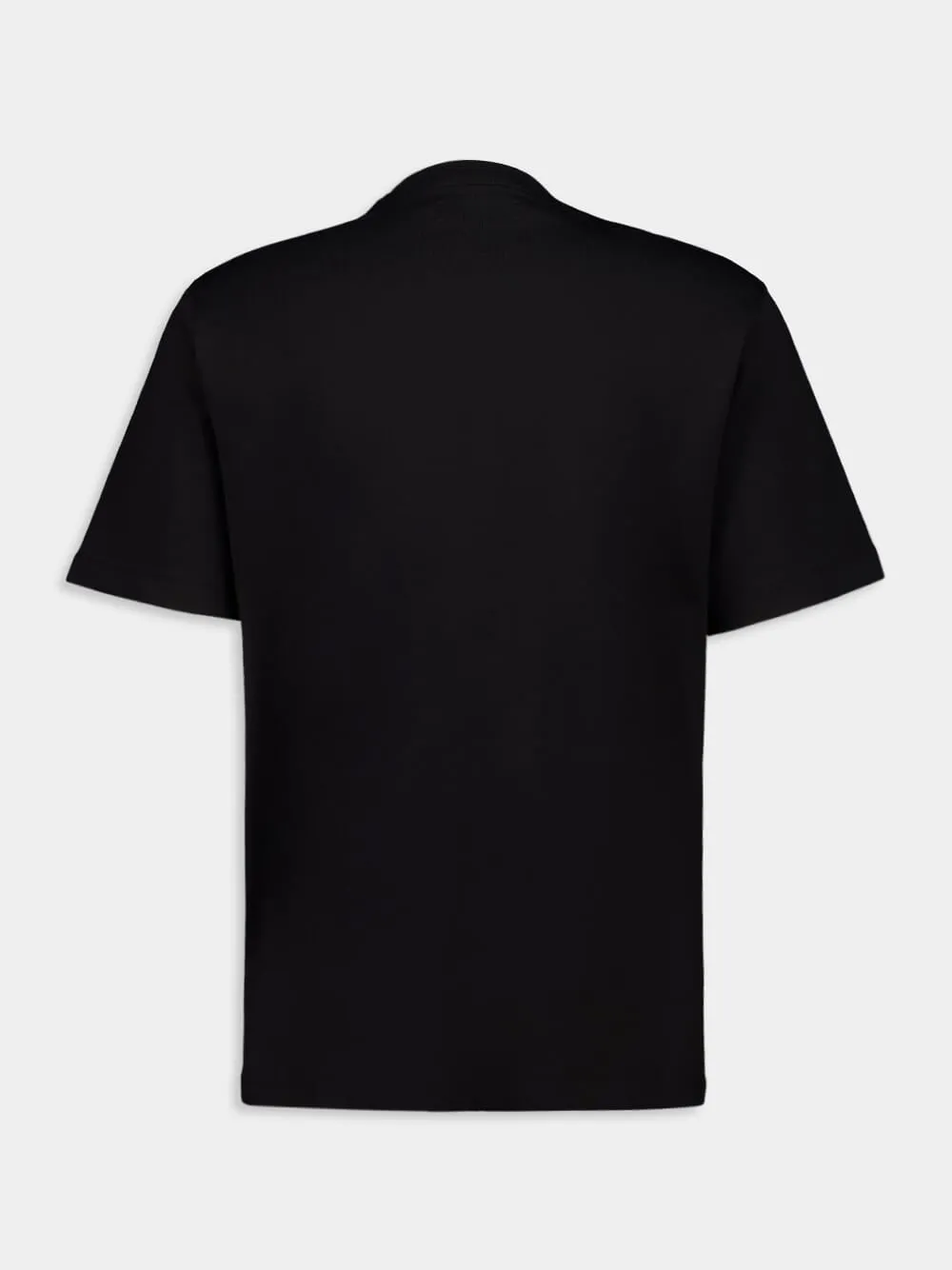 Black Logo Stencil T-Shirt sold by Fashion Clinic product image thumbnail 2