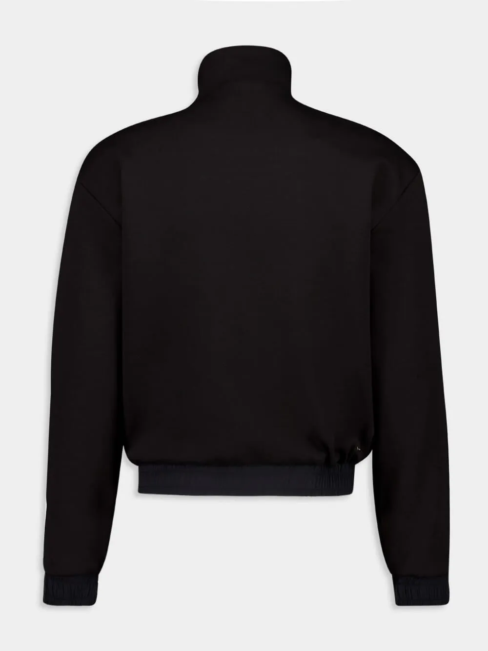Black Lounge Track Jacket sold by Fashion Clinic product image thumbnail 4