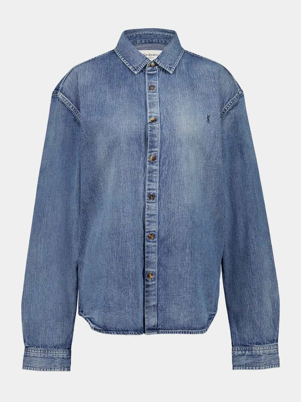 Cassandre Shirt in Day Blue Denim sold by Fashion Clinic