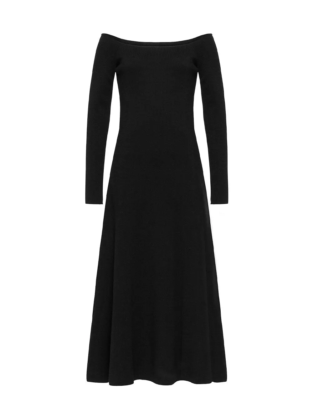 Merino Wool Long Dress sold by Fashion Clinic product image thumbnail 5
