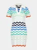 Gradient Wave Crochet Mini Dress sold by Fashion Clinic