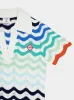 Gradient Wave Crochet Mini Dress sold by Fashion Clinic