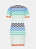 Gradient Wave Crochet Mini Dress sold by Fashion Clinic
