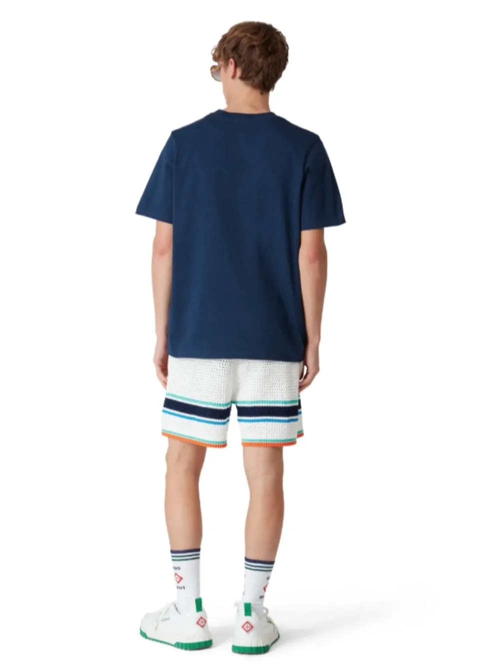 Navy Blue Tennis Club Icon T-Shirt sold by Fashion Clinic product image thumbnail 4