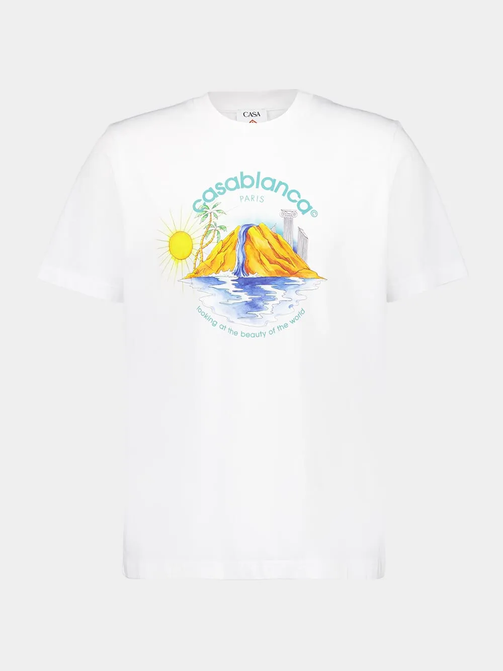 White Oasis T-Shirt sold by Fashion Clinic