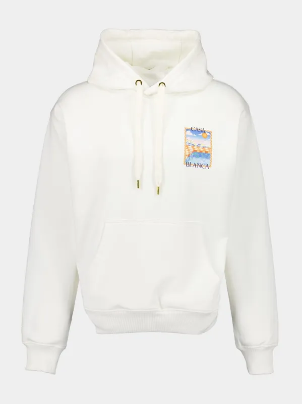 Off-White Surreal Pool Hooded Sweatshirt sold by Fashion Clinic