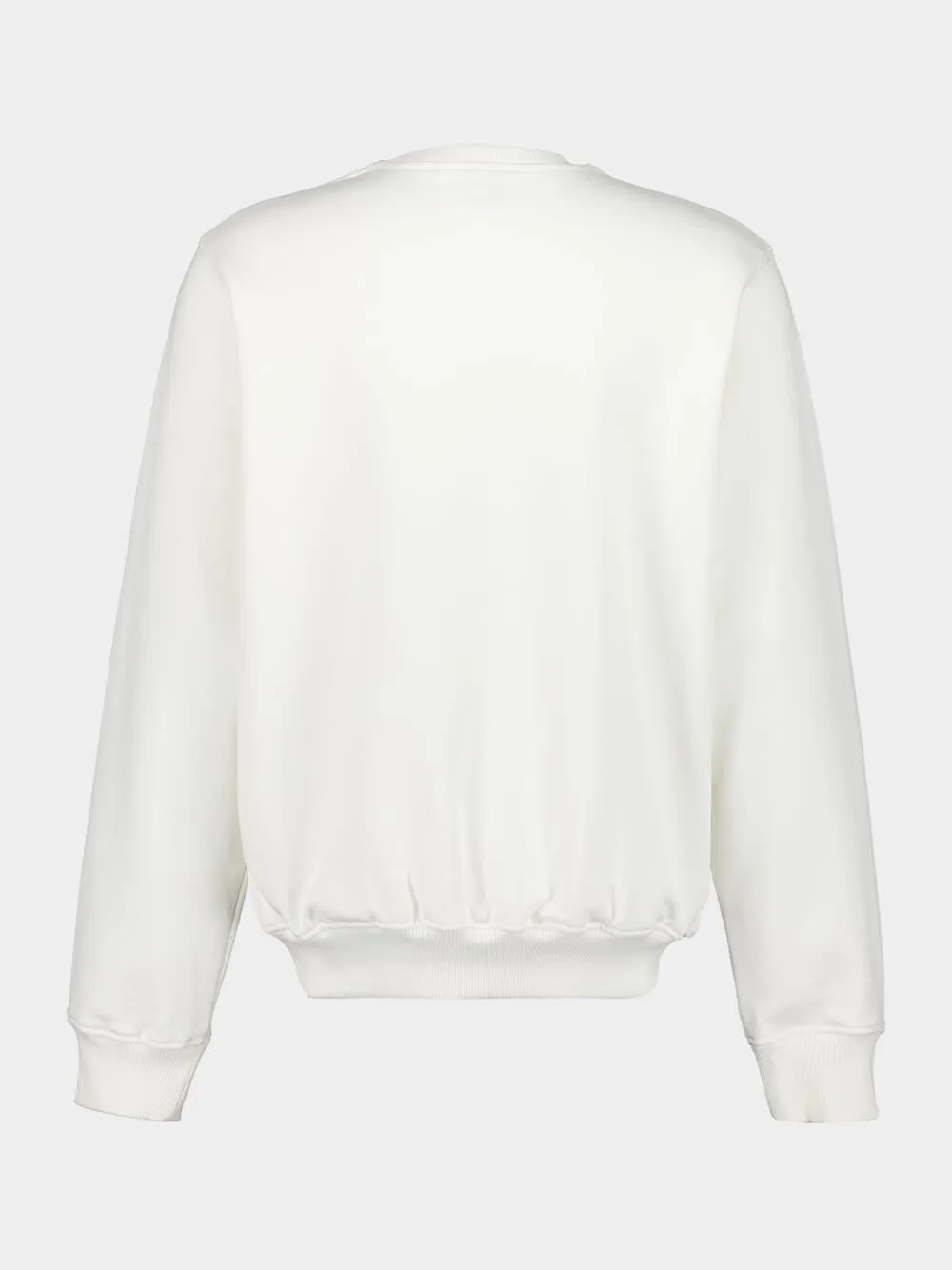 White Oasis Printed Cotton Sweatshirt sold by Fashion Clinic product image thumbnail 2
