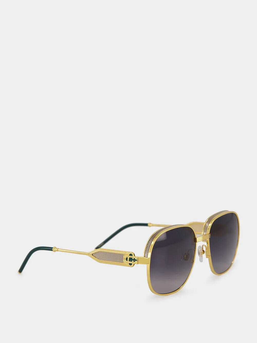 Gradient Oval-Frame Sunglasses sold by Fashion Clinic product image thumbnail 2