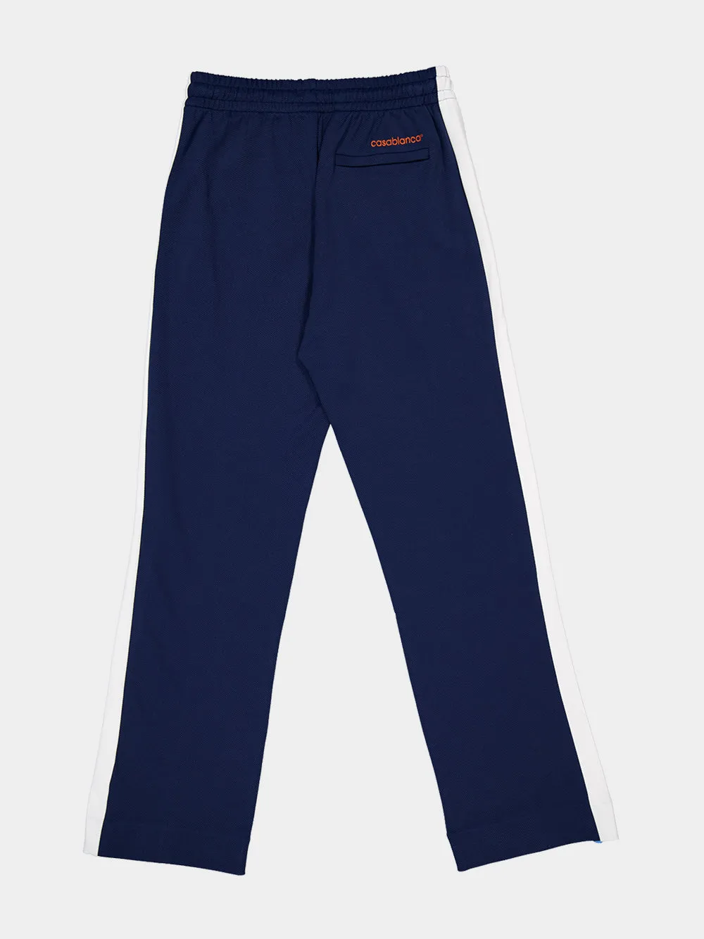 Navy Piqué Track Pants sold by Fashion Clinic product image thumbnail 5