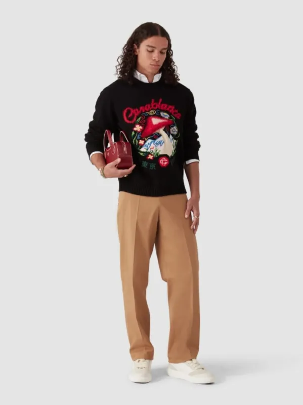 Ecru Cotton Chinos sold by Fashion Clinic