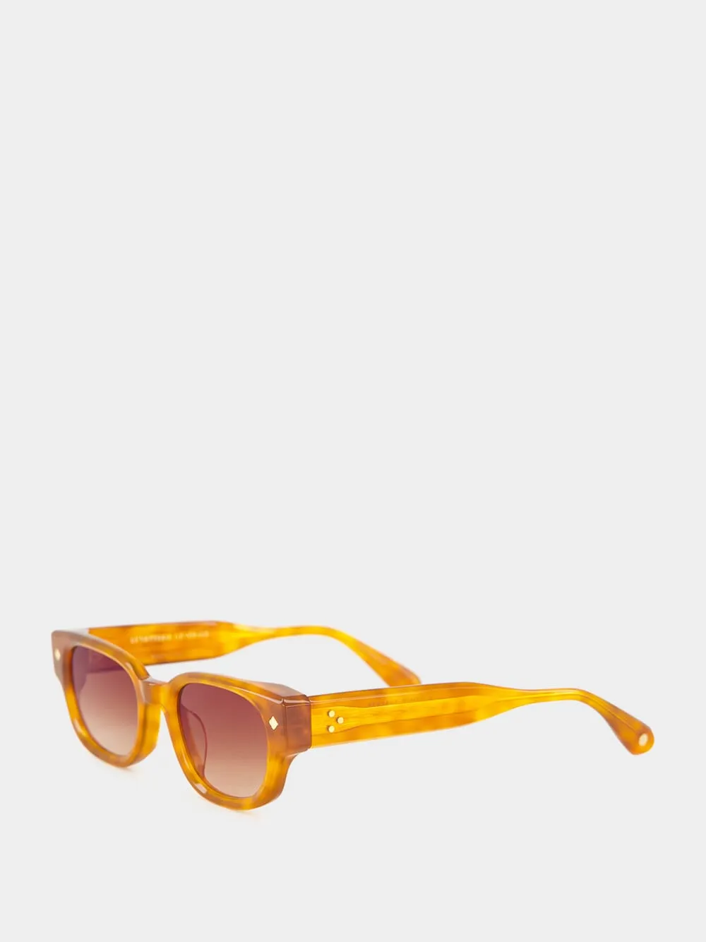 À Tout Jamais Sunglasses in Light Havana and 18K Gold sold by Fashion Clinic product image thumbnail 3