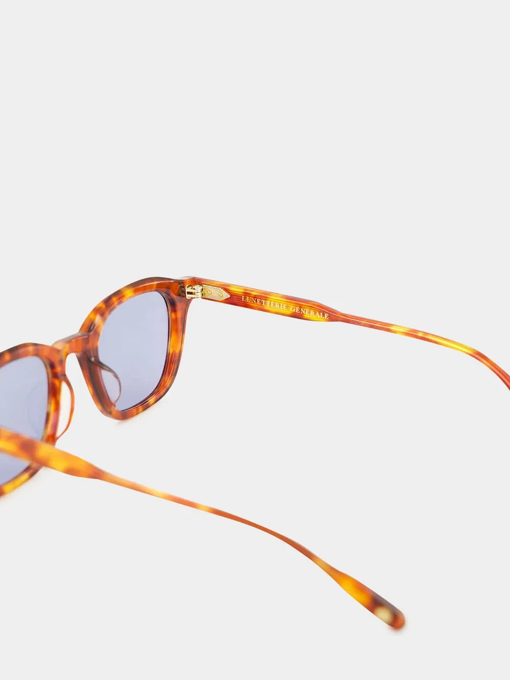 Enigma Sunglasses in Vintage Havana and 14k Gold sold by Fashion Clinic product image thumbnail 4