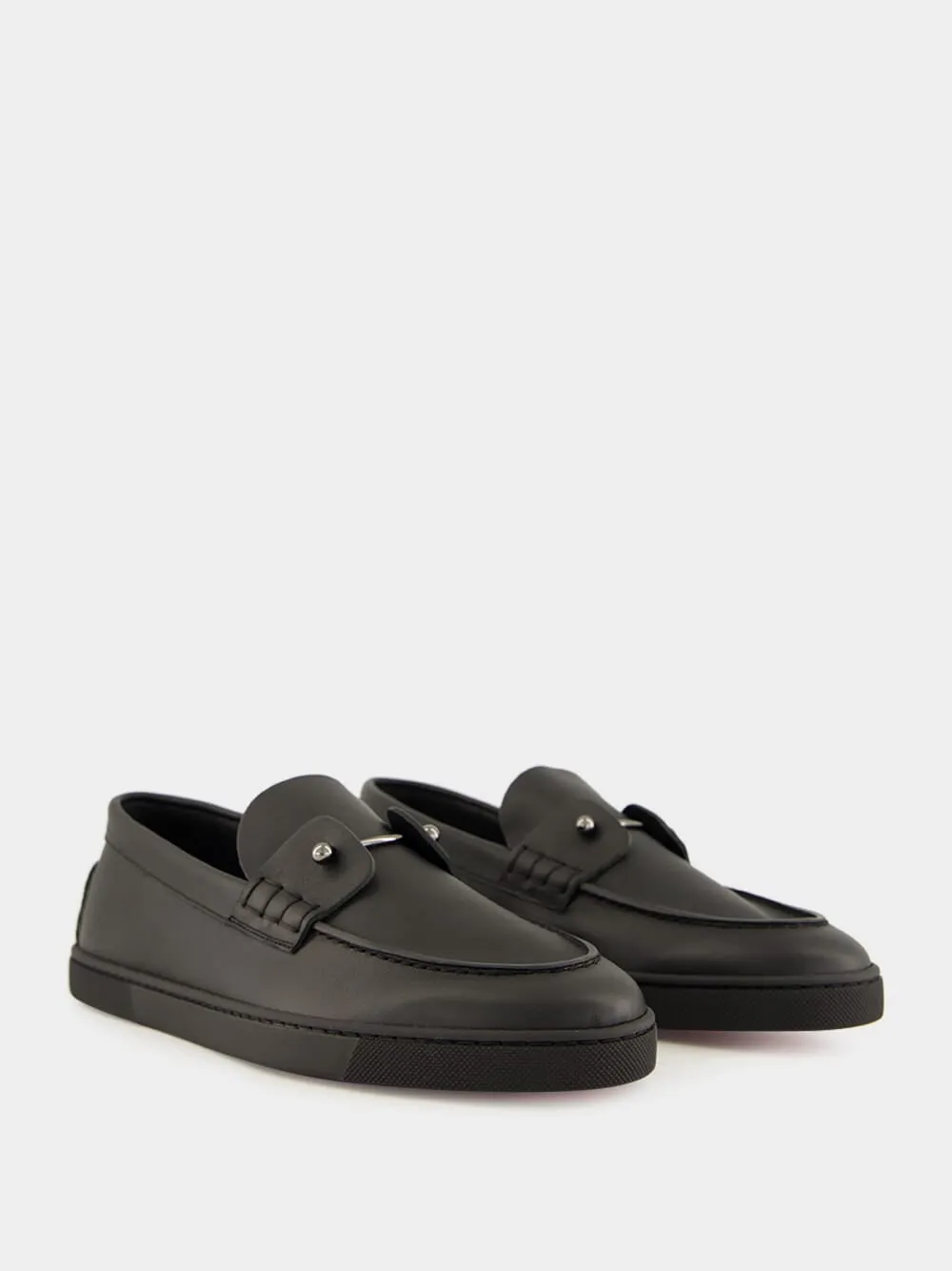 Black Chambeliboat Boat Shoes sold by Fashion Clinic product image thumbnail 4