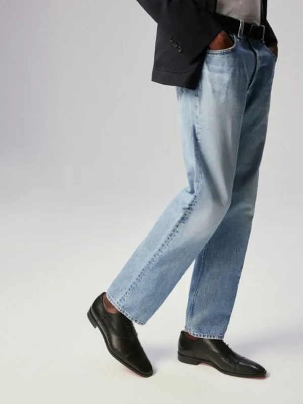 Black Greggory Oxford Shoes sold by Fashion Clinic