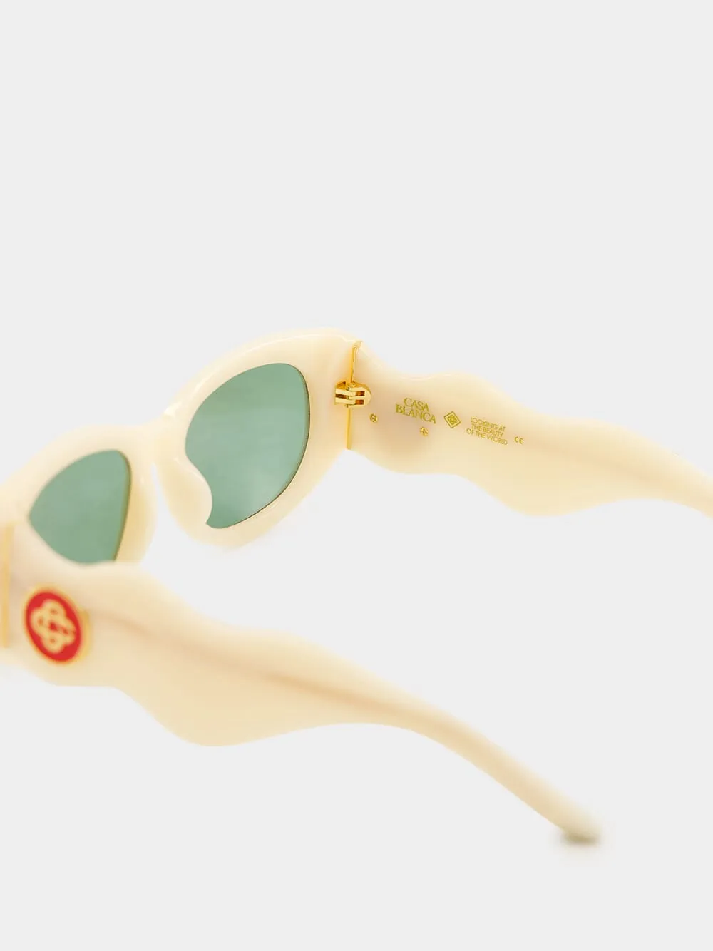 Cream The Memphis Sunglasses sold by Fashion Clinic product image thumbnail 5