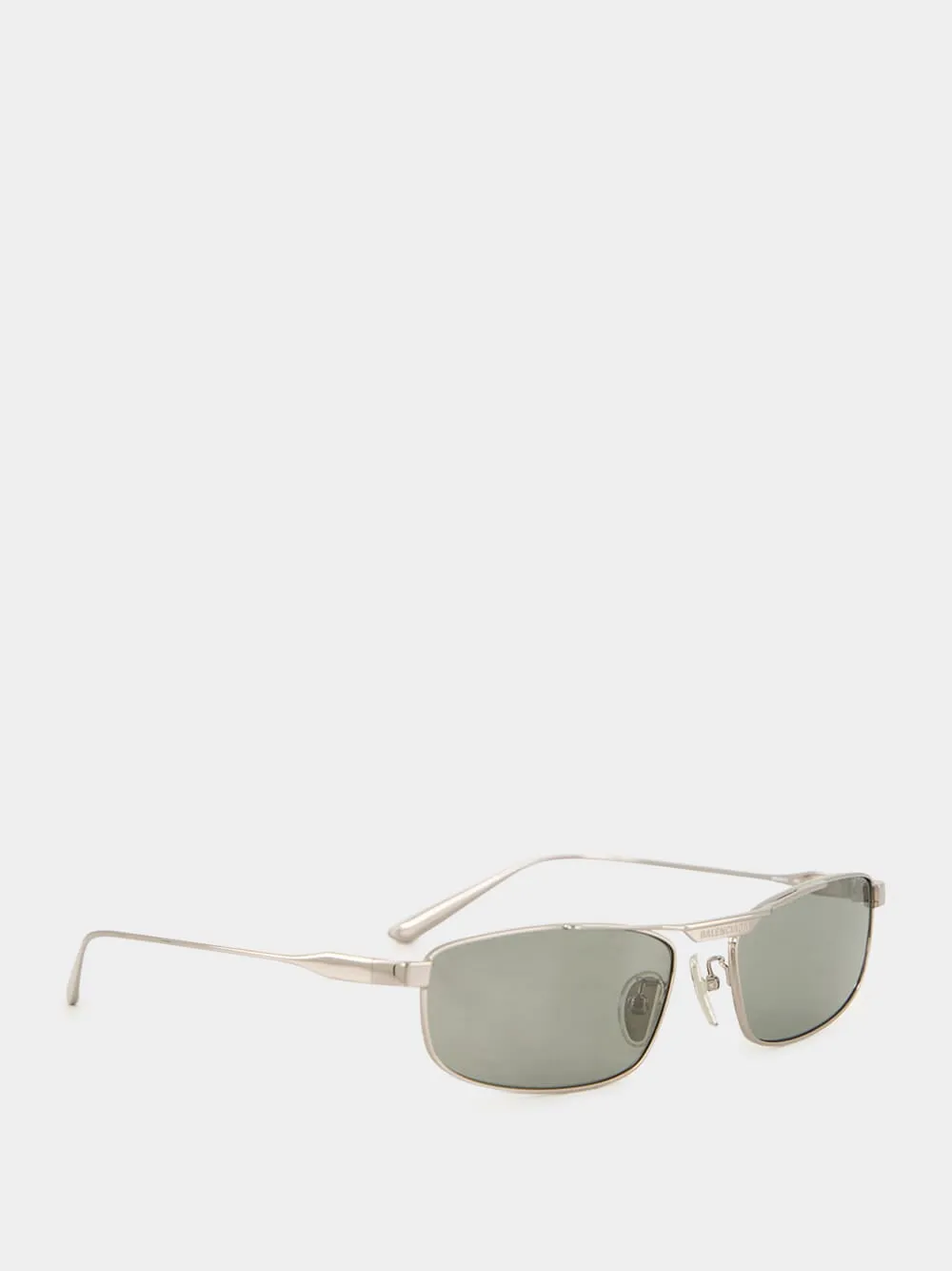 Tag 3.0 Rectangle Sunglasses in Light Grey sold by Fashion Clinic product image thumbnail 2