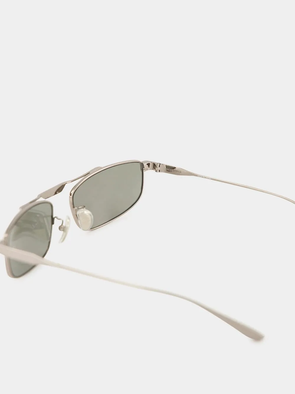 Tag 3.0 Rectangle Sunglasses in Light Grey sold by Fashion Clinic product image thumbnail 4