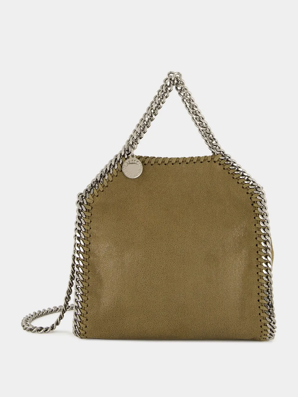 Olive Falabella Tiny Tote Bag sold by Fashion Clinic