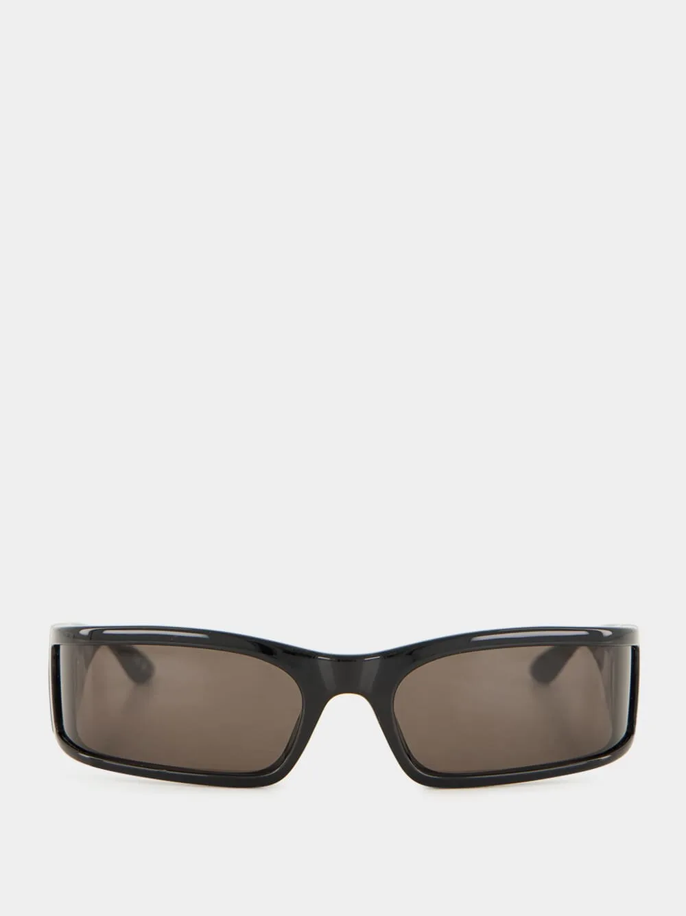 Sunset Rectangle Sunglasses in Black sold by Fashion Clinic