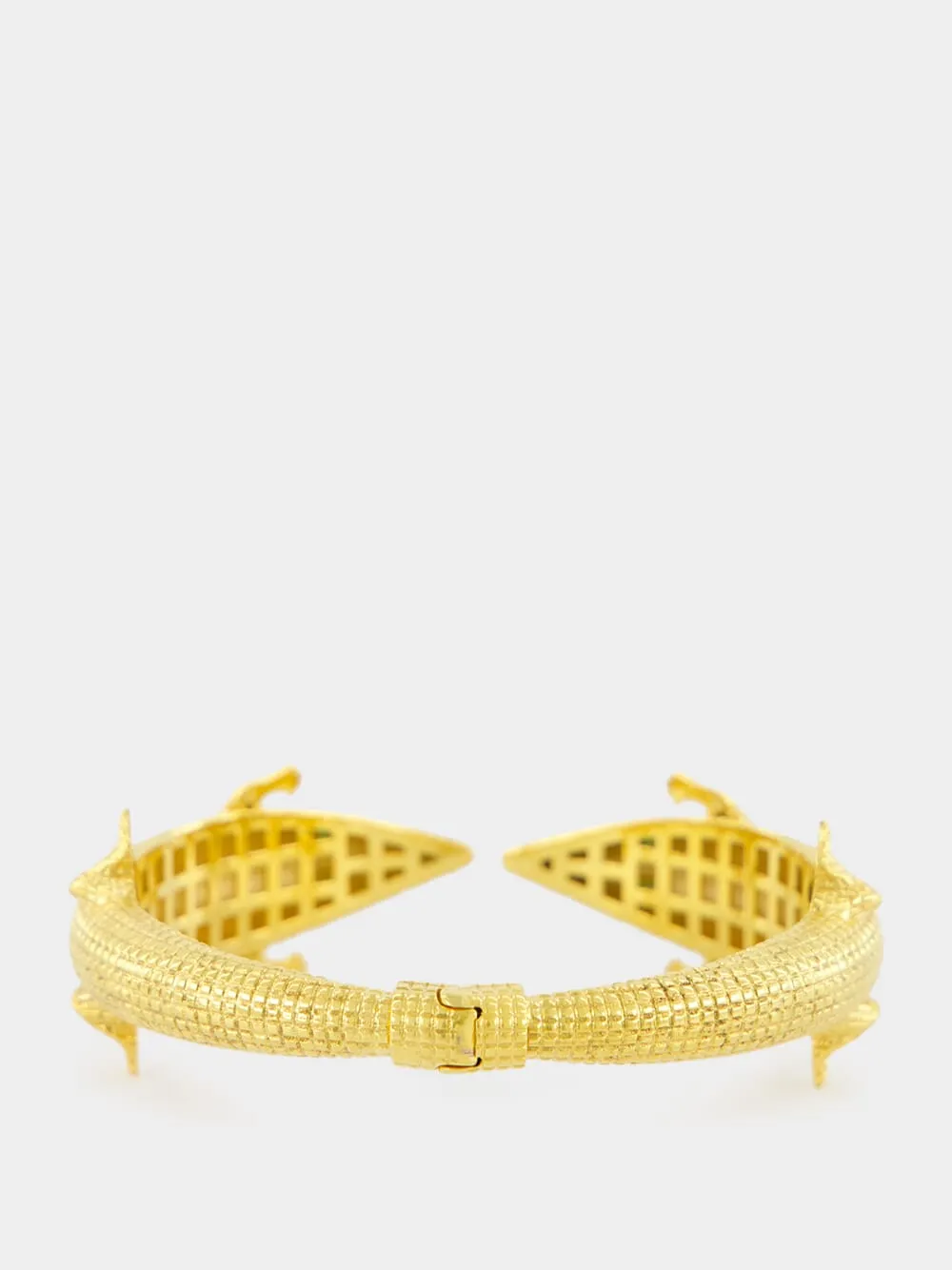 Gold Croco Bracelet sold by Fashion Clinic product image thumbnail 3