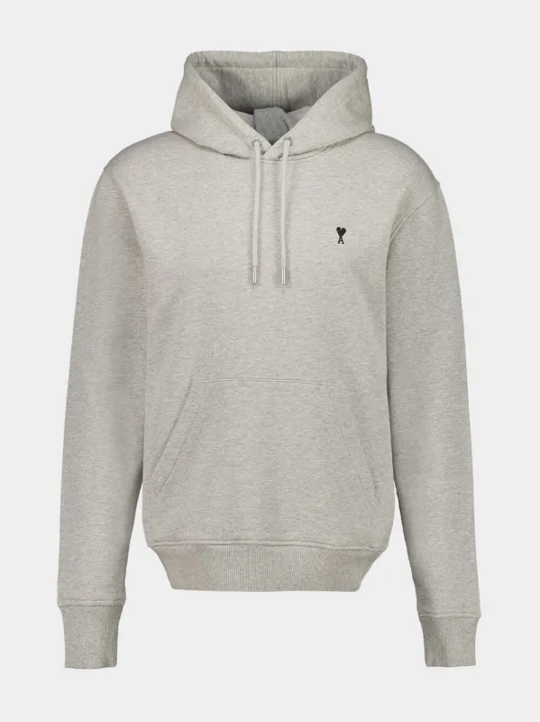 Heather Grey Cotton Ami de Coeur Sweatshirt sold by Fashion Clinic