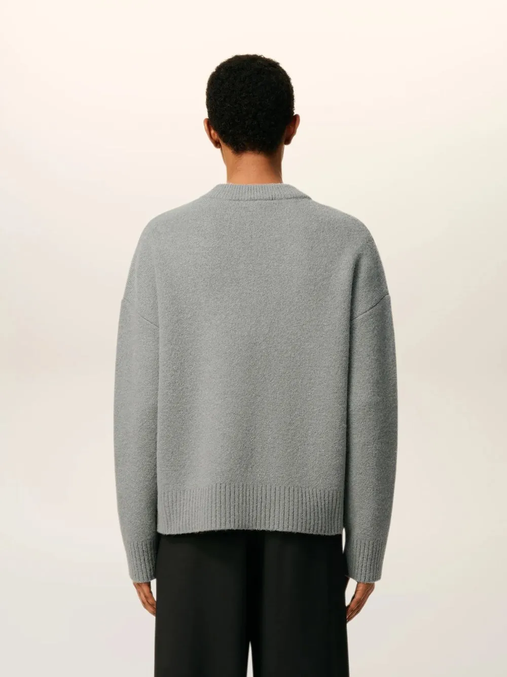 Grey Alpaca Ami De Coeur Cardigan sold by Fashion Clinic product image thumbnail 4