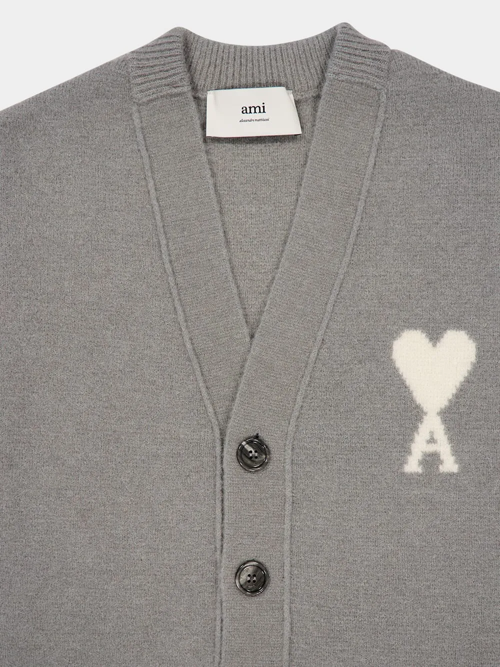 Grey Alpaca Ami De Coeur Cardigan sold by Fashion Clinic product image thumbnail 5