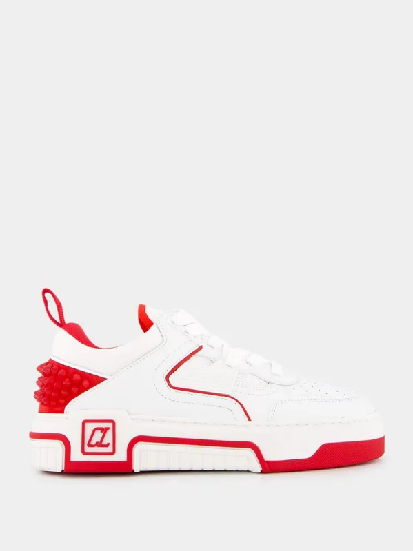 Astroloubi Low-Top Leather Sneakers sold by Fashion Clinic