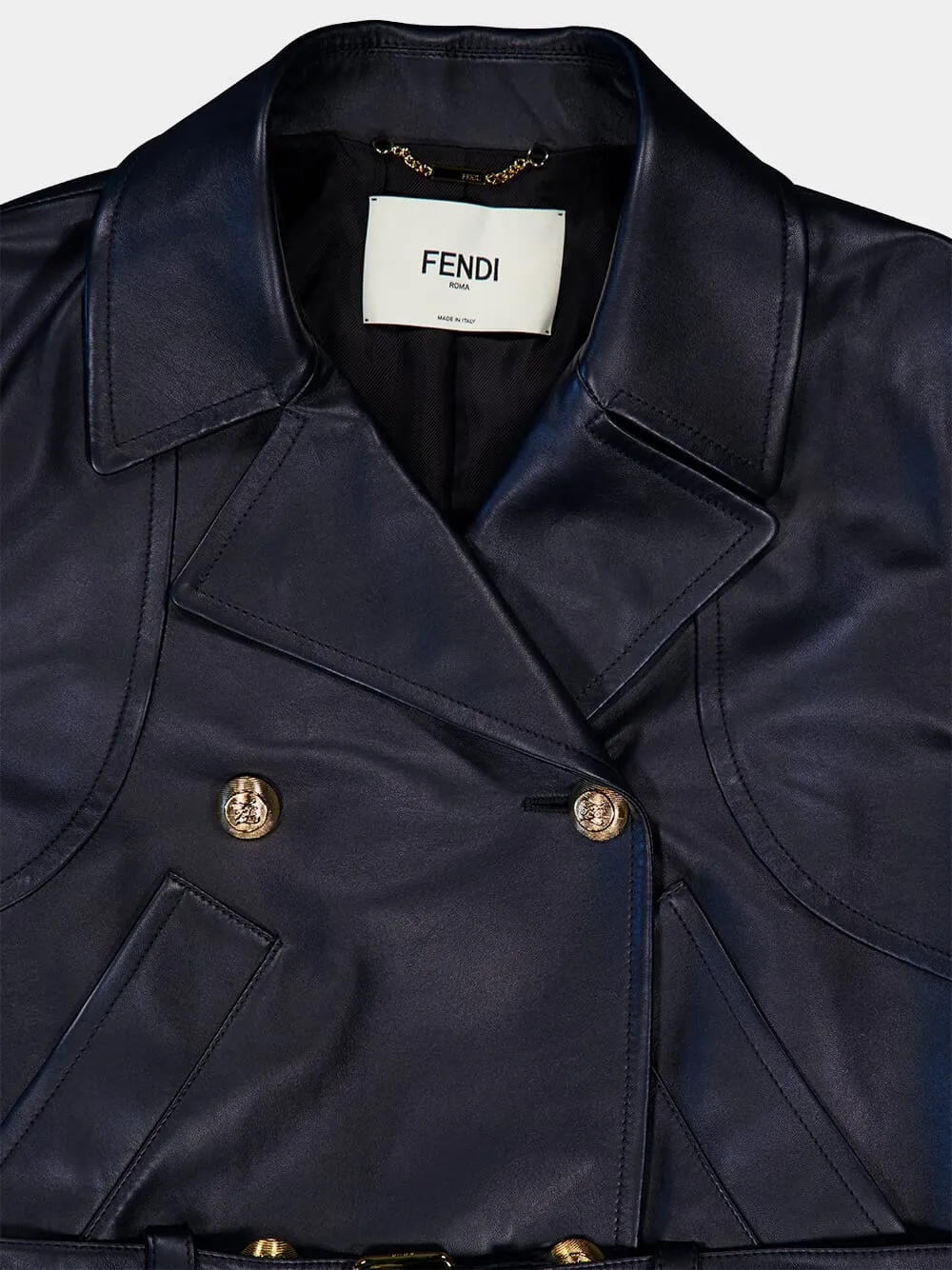 Nappa Leather Biker Jacket sold by Fashion Clinic product image thumbnail 3