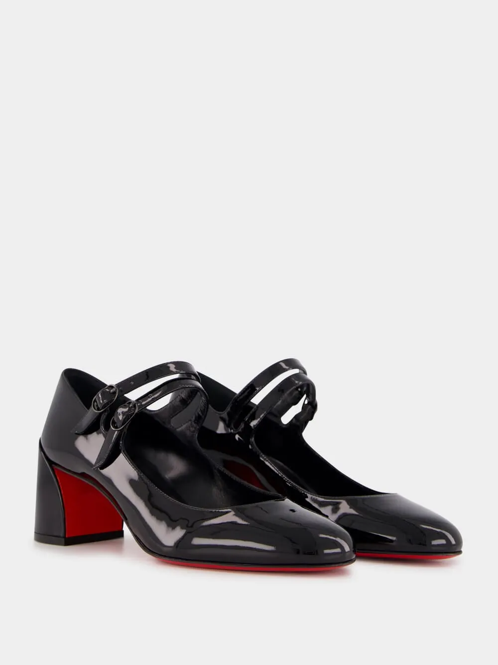 Black Miss Jane Patent Leather Pumps sold by Fashion Clinic product image thumbnail 3