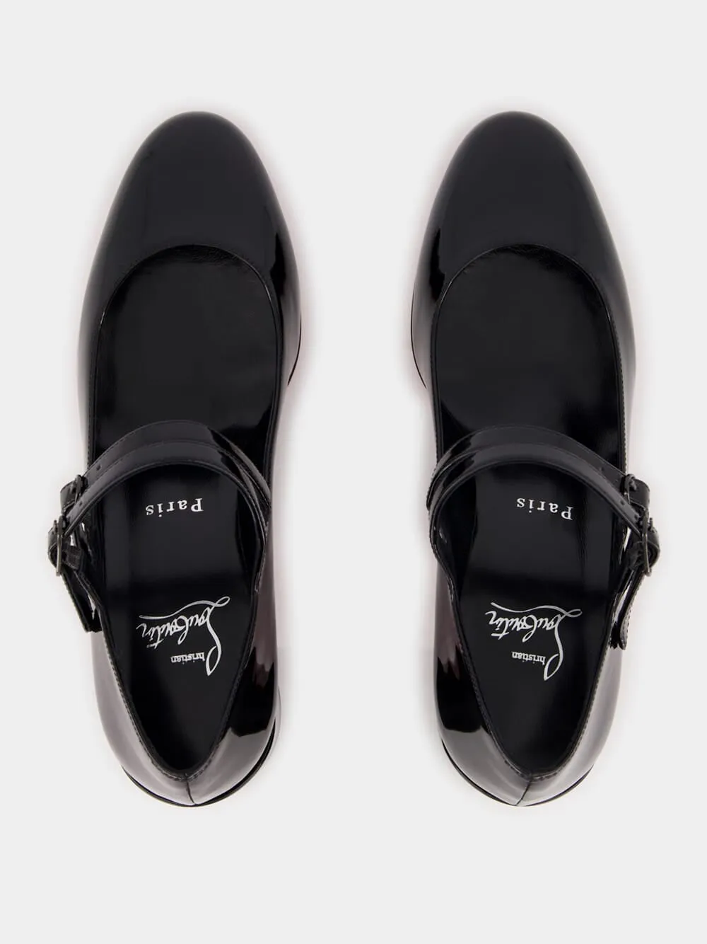 Black Miss Jane Patent Leather Pumps sold by Fashion Clinic product image thumbnail 4