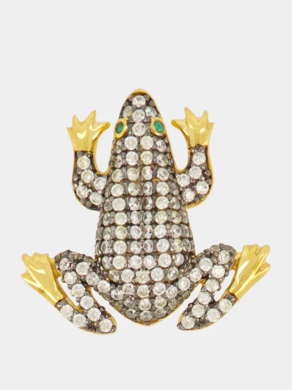 Gold-Plated Mini Frog Piercing sold by Fashion Clinic