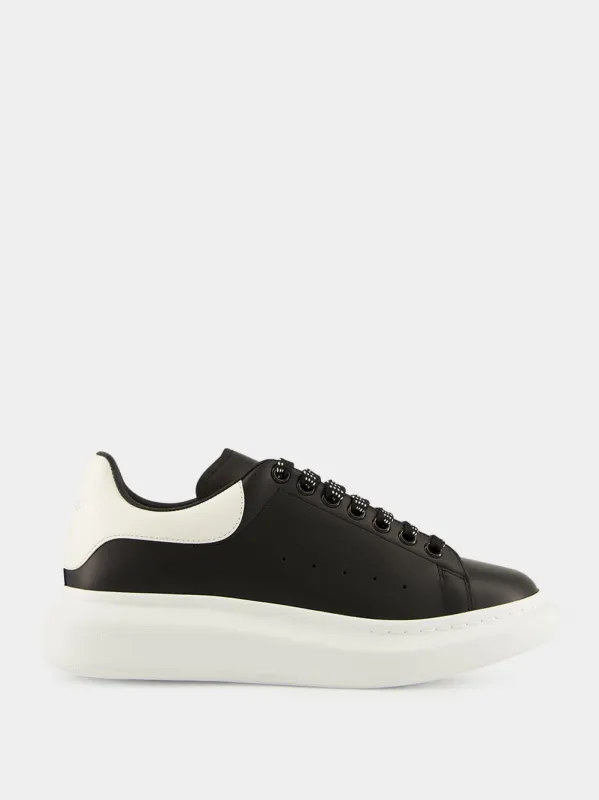 Black and White Oversized Sneakers sold by Fashion Clinic