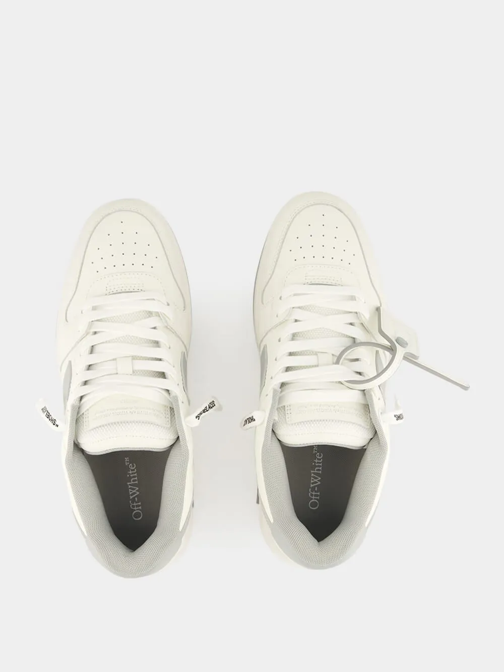 White and Grey Out of Office Sneakers sold by Fashion Clinic product image thumbnail 4