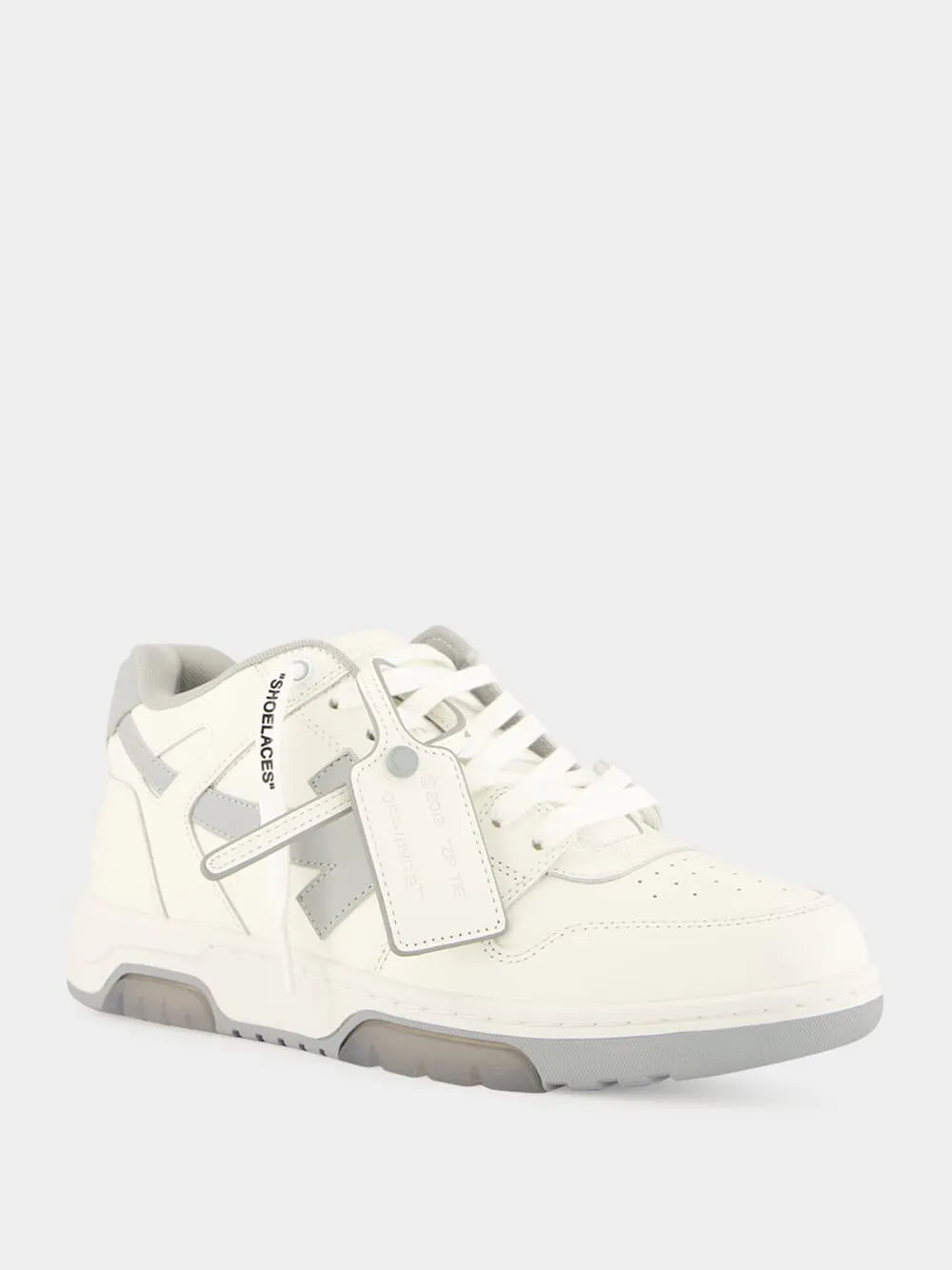 White and Grey Out of Office Sneakers sold by Fashion Clinic product image thumbnail 2