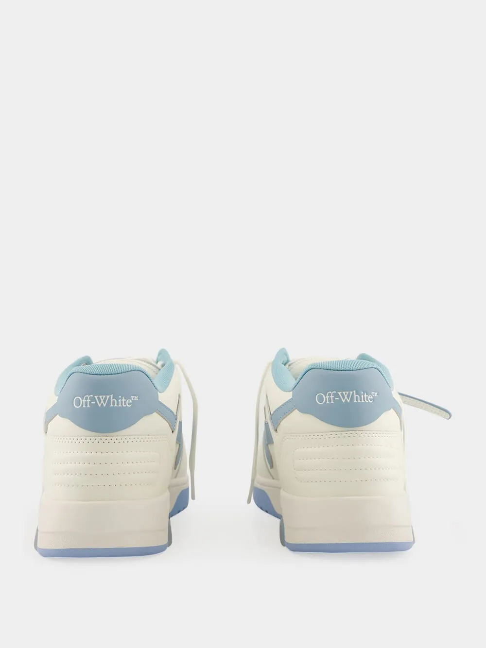 White and Light Blue Out of Office Sneakers sold by Fashion Clinic product image thumbnail 5