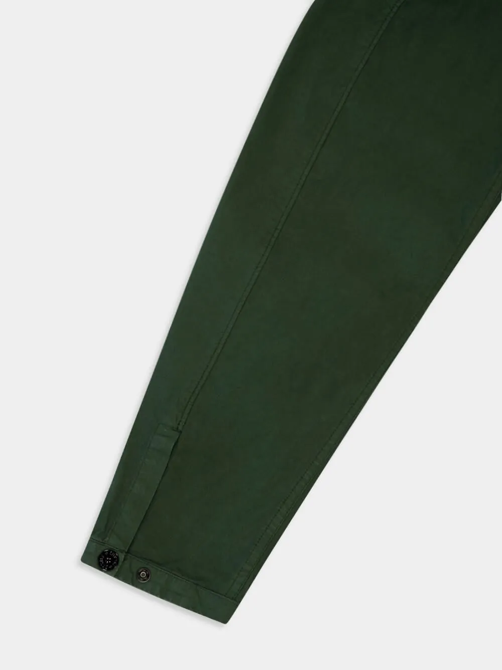 Juniper Green Canvas Cotton Overshirt sold by Fashion Clinic product image thumbnail 5