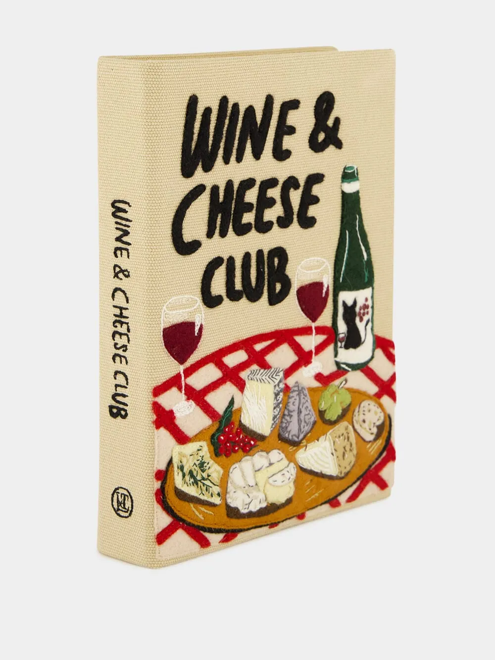 Wine & Cheese Club Clutch sold by Fashion Clinic product image thumbnail 2