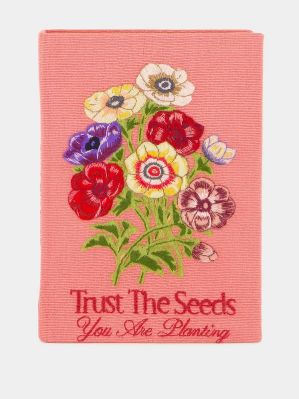 Trust The Seeds Clutch sold by Fashion Clinic