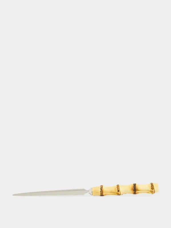 Bamboo Root Letter Opener sold by Fashion Clinic