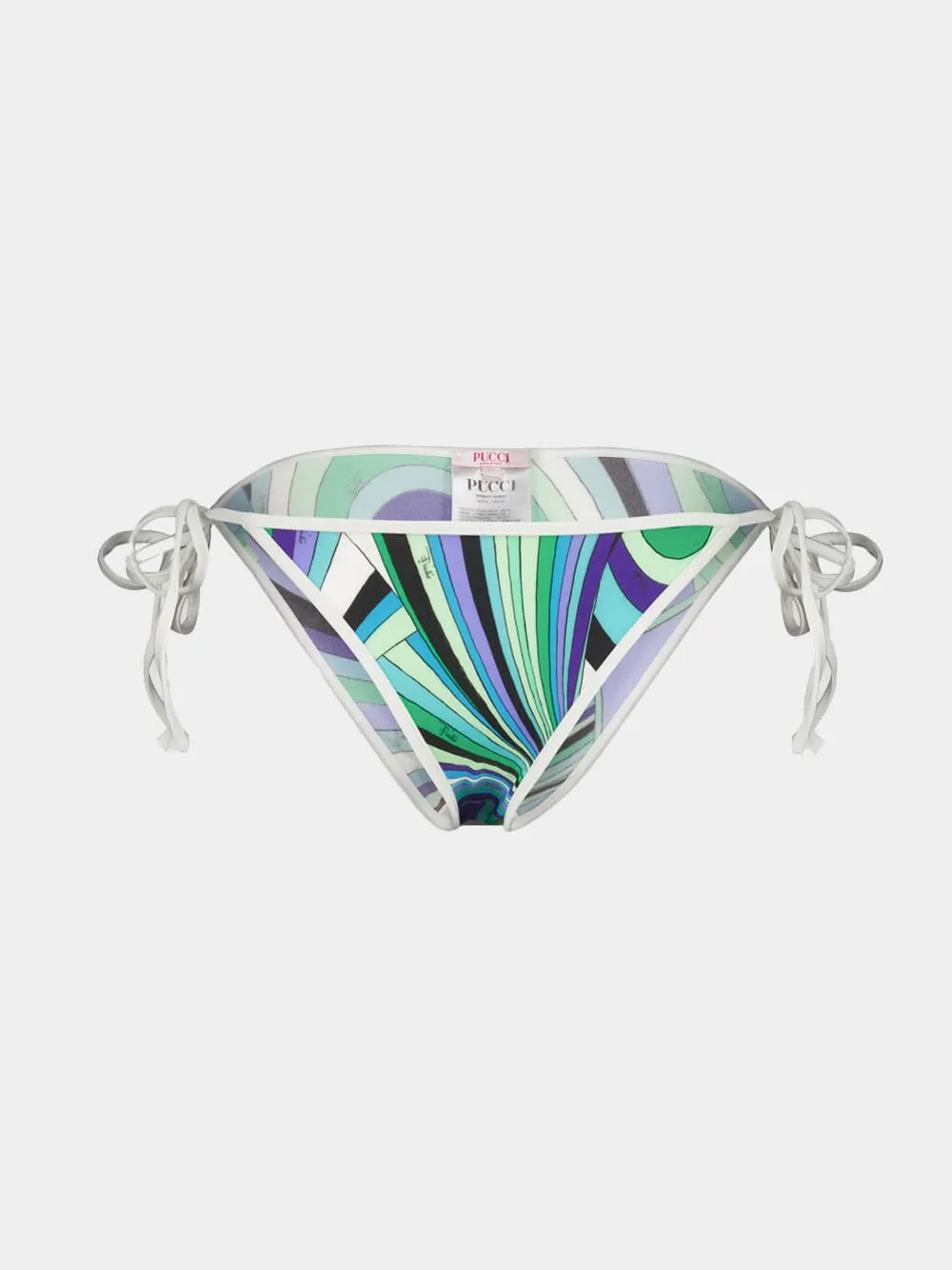 Iride Print String Bikini Brief sold by Fashion Clinic