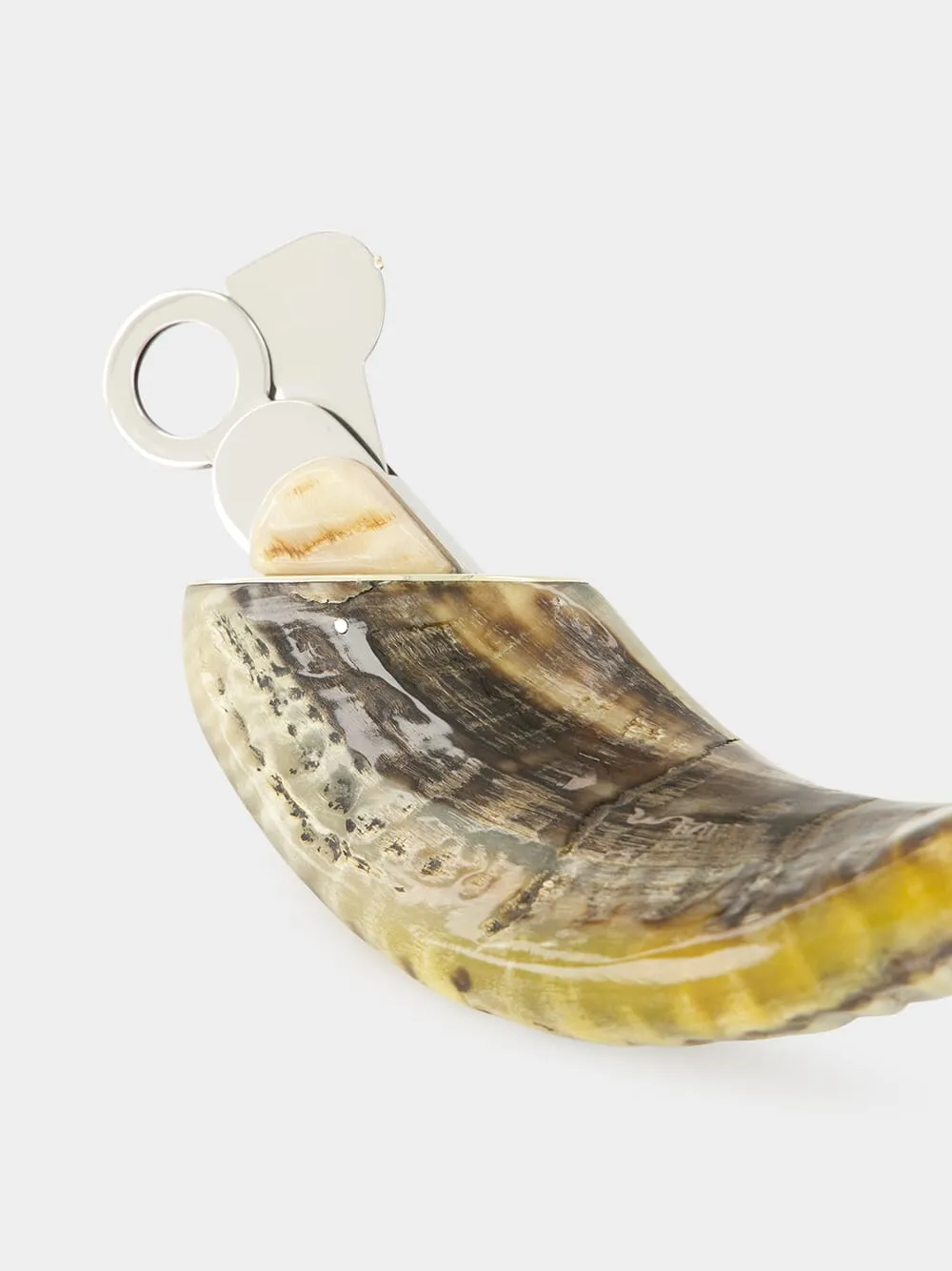 Merino Ram Horn Desk Cigar Cutter sold by Fashion Clinic product image thumbnail 3