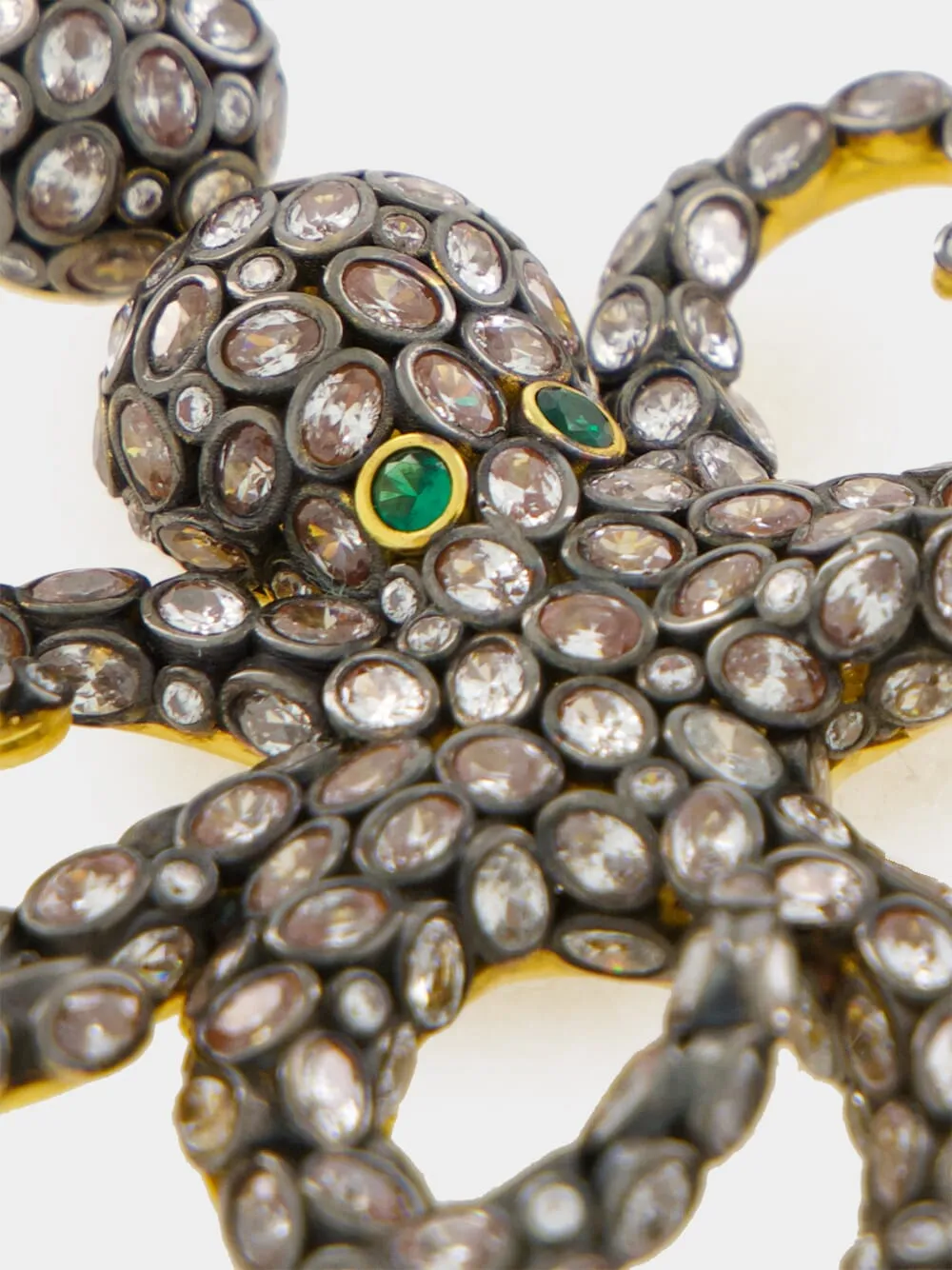 Gold-Plated Octopussy Earrings sold by Fashion Clinic product image thumbnail 4