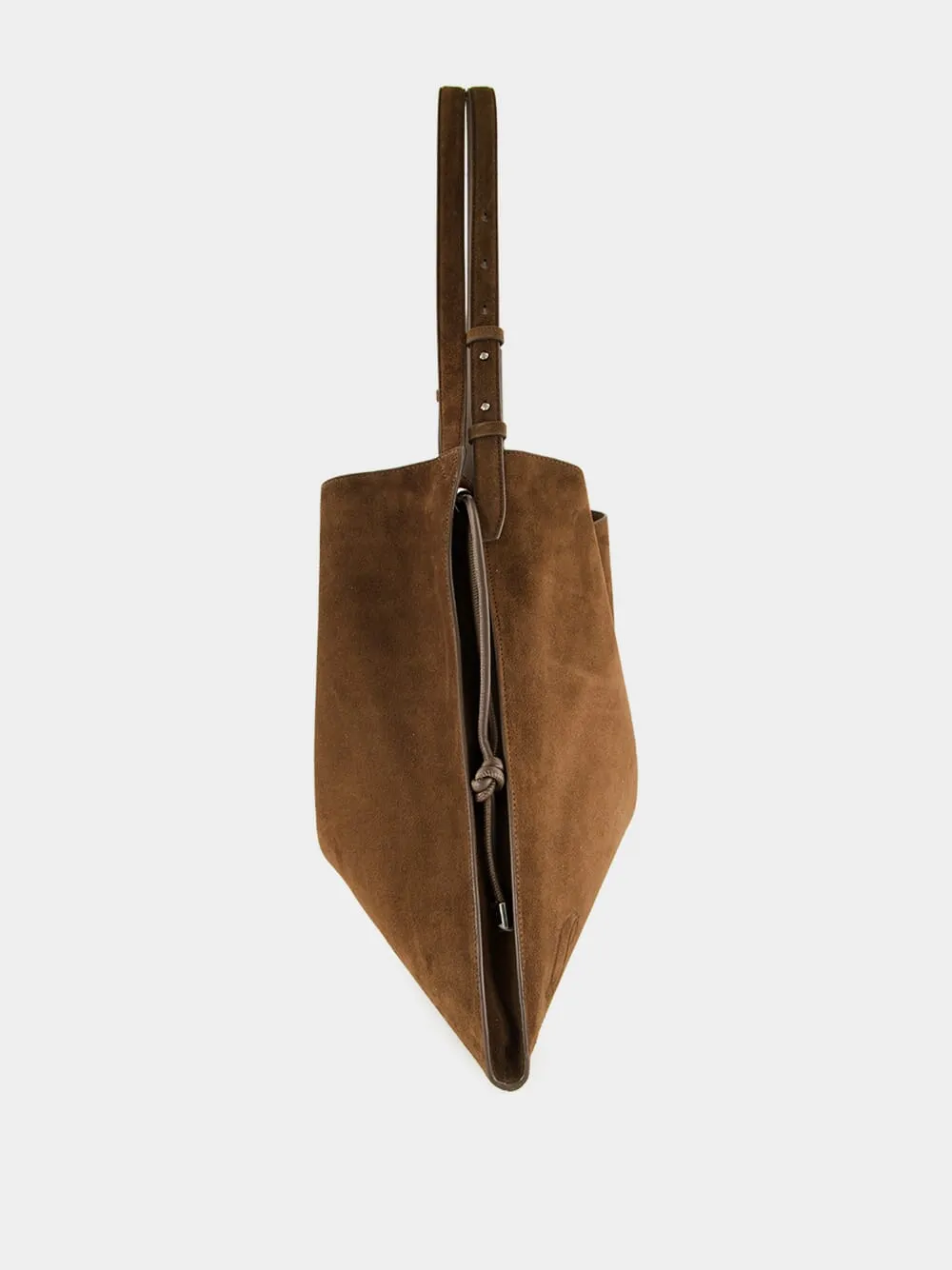 Cosme Suede Calf Leather Tote Bag sold by Fashion Clinic product image thumbnail 3