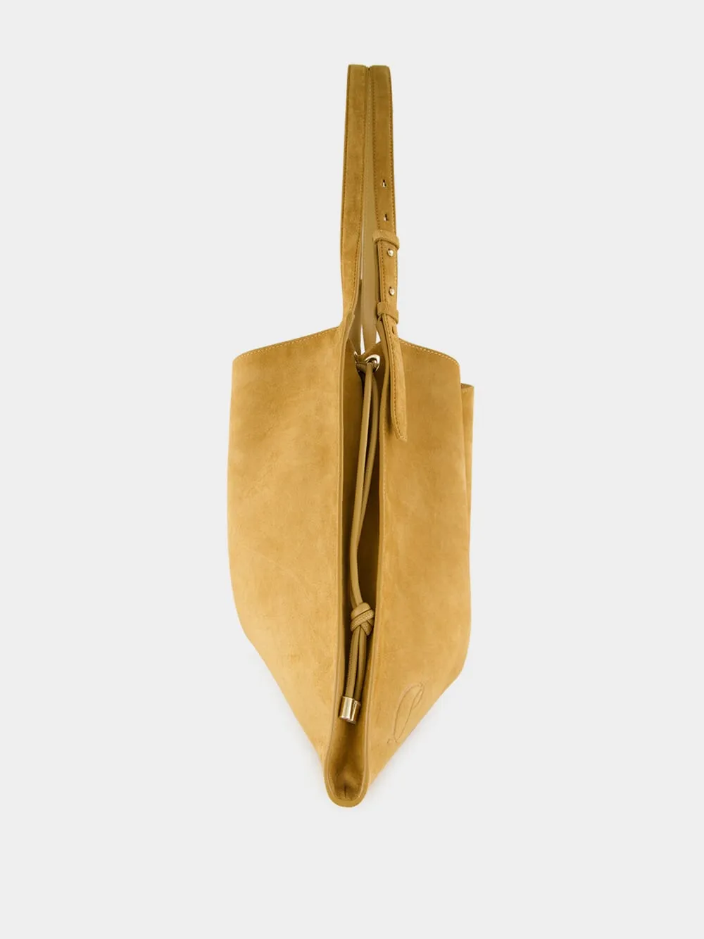 Cosme Suede Calf Leather Tote Bag sold by Fashion Clinic product image thumbnail 3