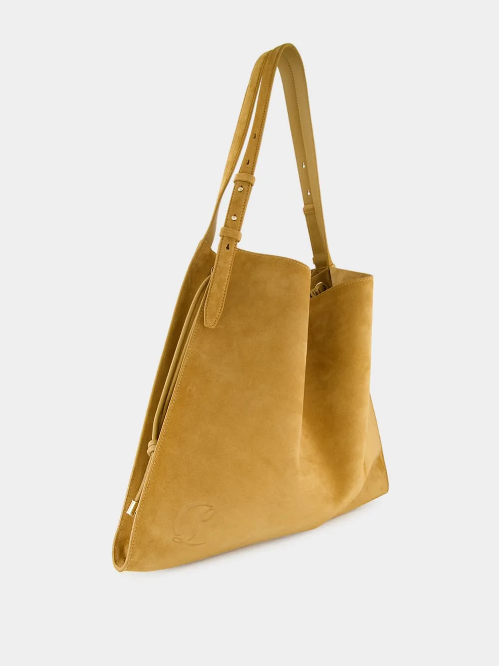 Cosme Suede Calf Leather Tote Bag sold by Fashion Clinic product image thumbnail 2