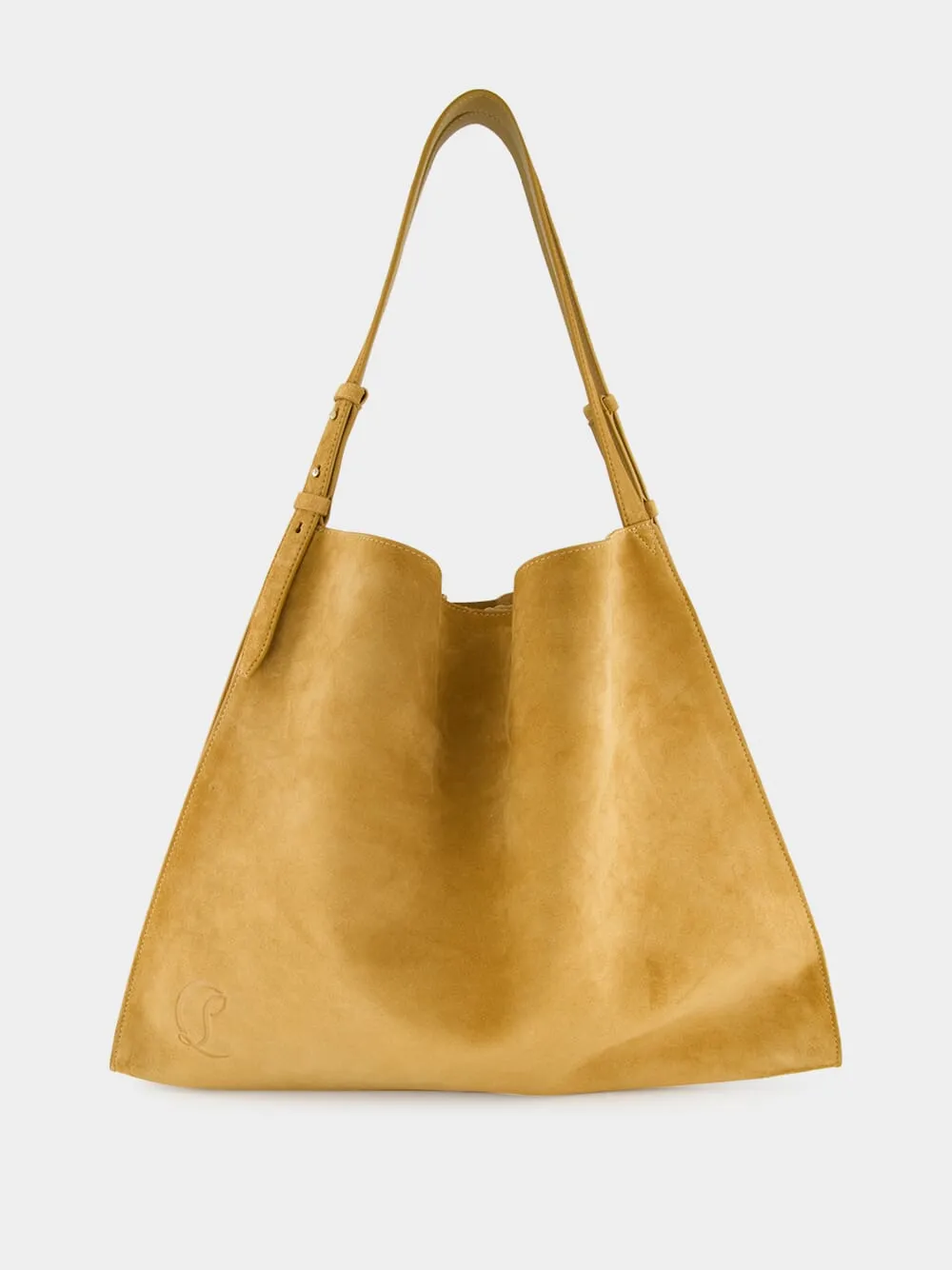 Cosme Suede Calf Leather Tote Bag sold by Fashion Clinic